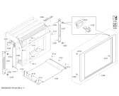 Схема №1 TCMTK30RS с изображением Декоративная рамка для духового шкафа Bosch 00145888