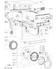 Схема №2 AWOD 4725 с изображением Обшивка для стиралки Whirlpool 480111100985