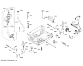 Схема №4 SMV53M90II с изображением Модуль управления для посудомойки Bosch 00707287