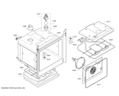 Схема №4 HBG53B560C с изображением Панель управления для духового шкафа Bosch 00672826