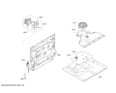 Схема №3 HBA23B150B Bosch с изображением Кабель для духового шкафа Bosch 10001250
