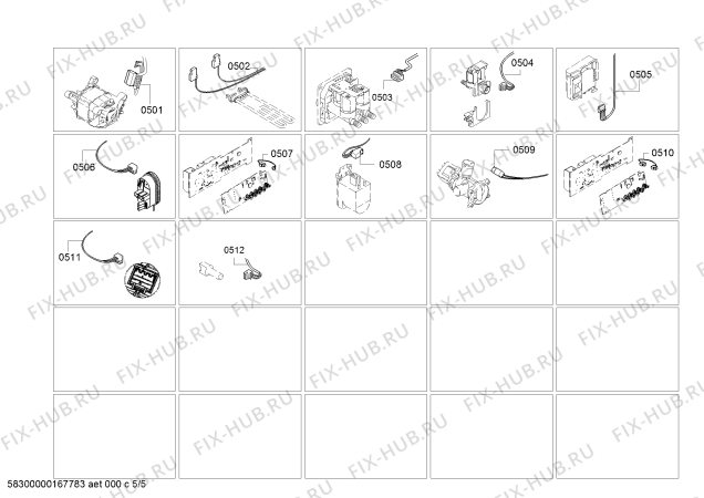 Взрыв-схема стиральной машины Bosch WAQ2042STR Avantixx 7 VarioPerfect - Схема узла 05