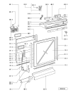 Схема №2 6ADP 905/3 IX с изображением Панель для посудомоечной машины Whirlpool 481245371509