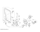 Схема №2 S42N53N1EU с изображением Передняя панель для посудомоечной машины Bosch 00745224