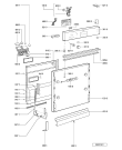 Схема №1 ADG 8531 IX с изображением Панель для посудомоечной машины Whirlpool 480140100005