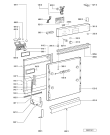 Схема №1 ADG 8531 NB с изображением Блок управления для посудомойки Whirlpool 480140100002
