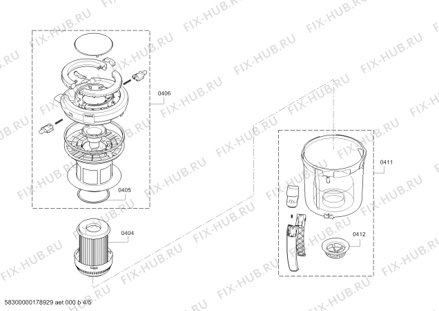 Схема №1 BGS61431 Roxx´x с изображением Панель для пылесоса Bosch 00653020