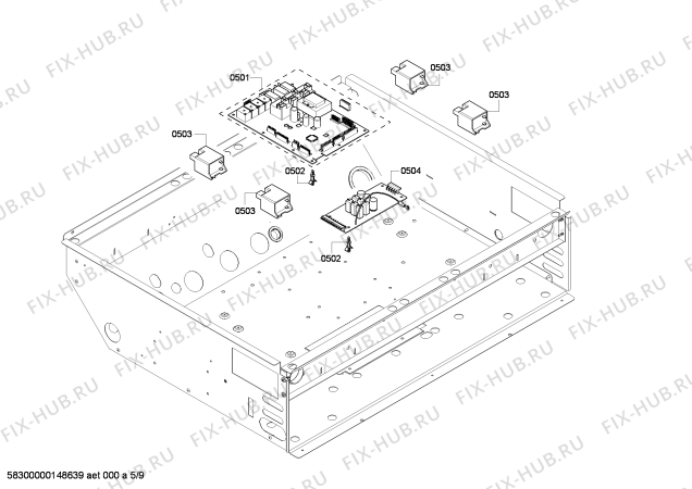 Схема №8 PRD486GDHC с изображением Рамка для духового шкафа Bosch 00685114