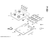 Схема №2 OCA553 с изображением Столешница для плиты (духовки) Bosch 00249431