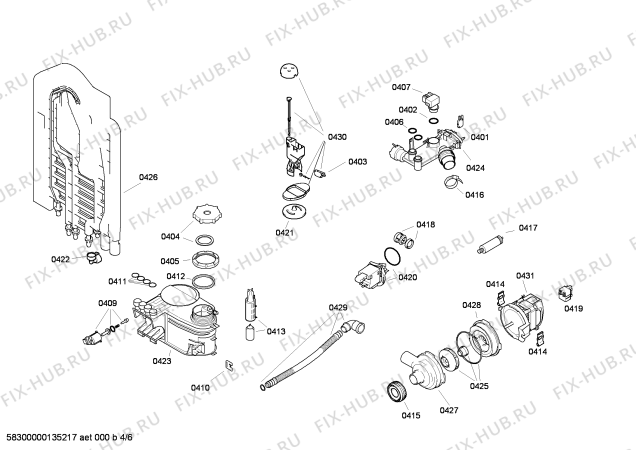 Схема №3 4VE360BD с изображением Панель управления для электропосудомоечной машины Bosch 00665106