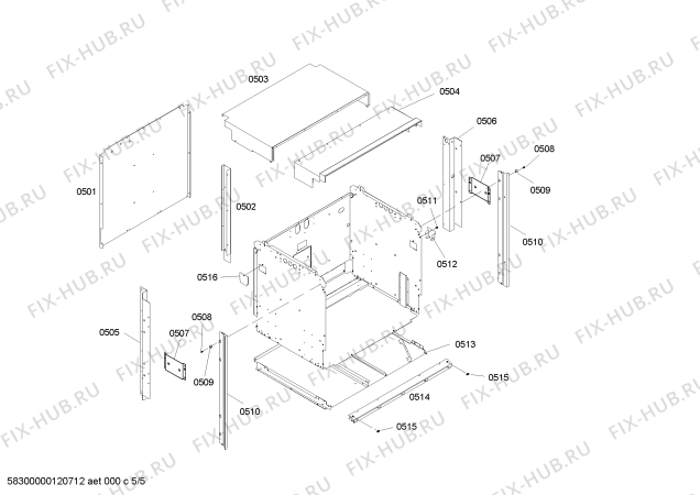 Схема №2 SECD272BB с изображением Скоба для плиты (духовки) Bosch 00143953