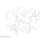 Схема №2 SEC271BS с изображением Держатель для плиты (духовки) Bosch 00474257