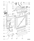 Схема №2 GSU PRIMELINE 9717 I с изображением Панель для посудомойки Whirlpool 481231019085
