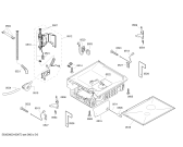 Схема №4 SGV46M13RU с изображением Набор кнопок для посудомойки Bosch 00624802