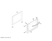 Схема №2 3HT515X с изображением Передняя часть корпуса для плиты (духовки) Bosch 00477846
