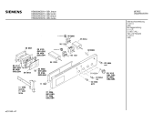 Схема №3 HB92220GB с изображением Передняя часть корпуса для электропечи Siemens 00272300