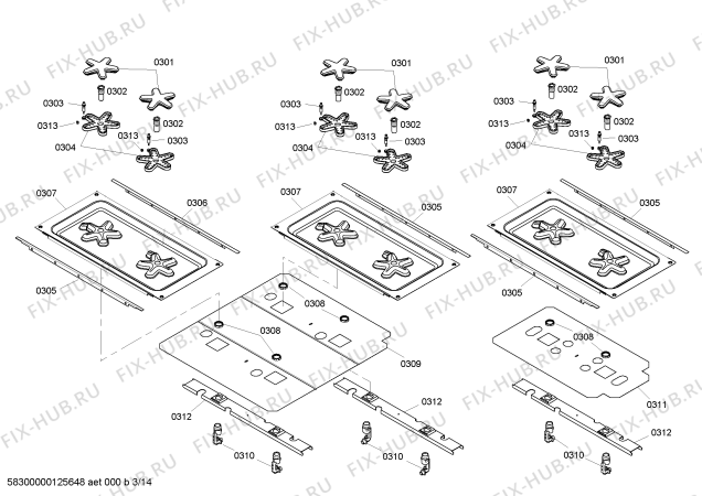 Схема №11 PRG364EDG с изображением Переключатель для плиты (духовки) Bosch 00609110