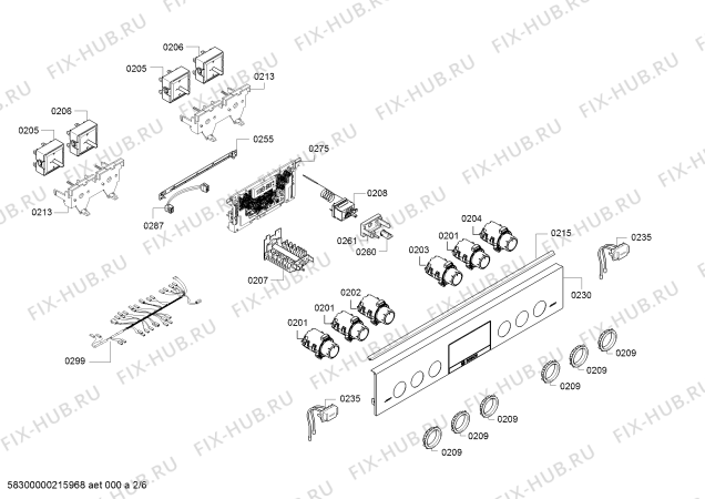 Схема №5 PHSR49250 с изображением Стеклокерамика для электропечи Bosch 00717588