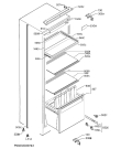 Схема №4 SKD81800C0 с изображением Блок управления для холодильника Aeg 973923584001016