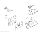 Схема №3 HBN311E4 с изображением Панель управления для духового шкафа Bosch 00749443