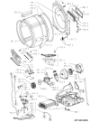 Схема №2 AWZ 9999 с изображением Обшивка для сушилки Whirlpool 481245215016