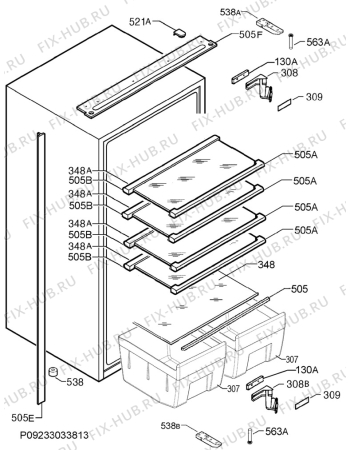 Схема №2 AIK2221R с изображением Микромодуль для холодильника Aeg 973923791023027