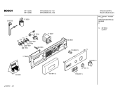 Схема №2 WFD2090EU BOSCH WFD 2090 с изображением Панель управления для стиралки Bosch 00369634