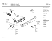 Схема №4 HB28040GB с изображением Ручка управления духовкой для духового шкафа Siemens 00162272