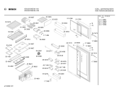 Схема №1 KSU3972NE с изображением Панель для холодильной камеры Bosch 00357161