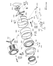 Схема №2 WTI9101 (F091536) с изображением Всякое для стиральной машины Indesit C00312634