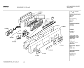 Схема №4 SGS49A02II Logixxeasy с изображением Передняя панель для посудомоечной машины Bosch 00359833