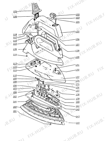 Схема №3 STIRELLA 501 BOOSTER с изображением Уплотнение для электропарогенератора DELONGHI SC24000052