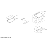 Схема №3 KI2223D40 с изображением Поднос для холодильной камеры Bosch 00743716