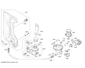 Схема №3 SMI50E32EU с изображением Передняя панель для посудомоечной машины Bosch 00677564
