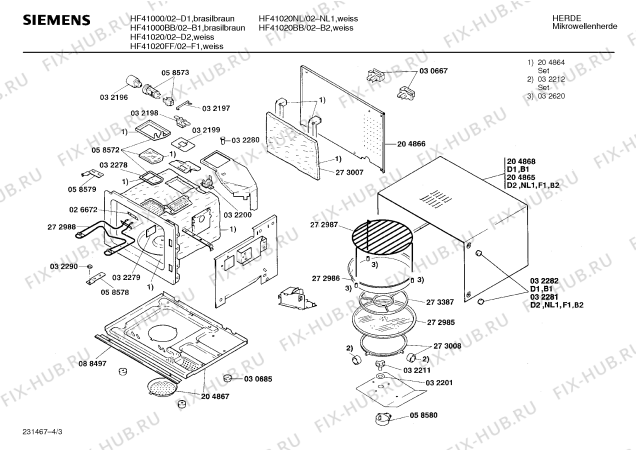 Схема №3 HF41000BB с изображением Кнопка для свч печи Siemens 00032221