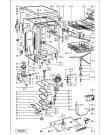 Схема №2 GSF 4041 WS с изображением Обшивка для электропосудомоечной машины Whirlpool 481245379733