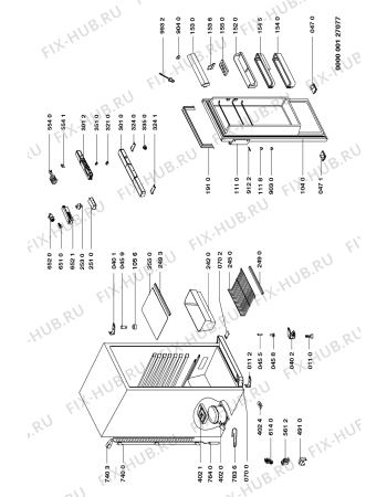 Схема №1 A 331/G с изображением Холдер для холодильной камеры Whirlpool 481940479559