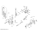 Схема №4 SGI46E25EU с изображением Передняя панель для посудомойки Bosch 00665304