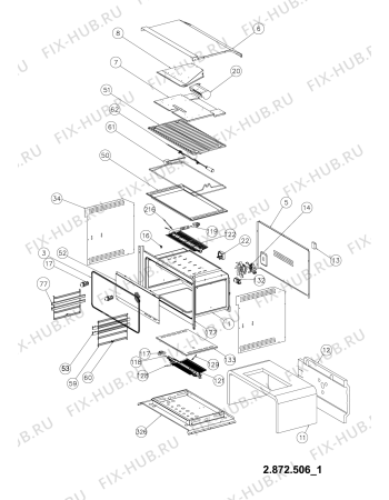 Схема №2 FP9341G (F084568) с изображением Электротаймер для плиты (духовки) Indesit C00345899