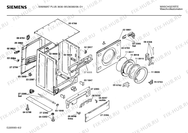Схема №3 0722044630 V3414 с изображением Сетчатый фильтр для стиральной машины Bosch 00053761