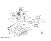 Схема №2 3ETI398B ENC.3ETI398B T70F 4G+W BALAY с изображением Стеклокерамика для духового шкафа Bosch 00478343