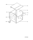 Схема №1 B41015-4-M с изображением Обшивка для духового шкафа Aeg 8996619274963