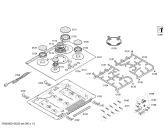 Схема №1 PHL106FEU с изображением Варочная панель для плиты (духовки) Bosch 00477137