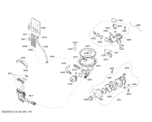 Схема №3 SHU66C02UC Bosch с изображением Кабель для посудомоечной машины Bosch 00642476