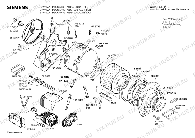Схема №3 WFT6030DC WFT6030 с изображением Инструкция по установке/монтажу для стиралки Bosch 00516657