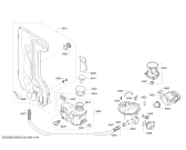 Схема №5 SMI50D05EU AquaStop с изображением Панель управления для посудомойки Bosch 00741957