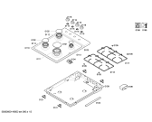 Схема №2 T20S31N0 с изображением Столешница для электропечи Bosch 00249271