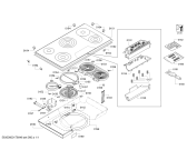 Схема №1 CET365NS Thermador с изображением Конфорка для электропечи Bosch 11000038
