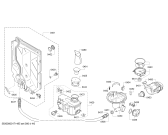 Схема №3 SMU58L02SK SilencePlus с изображением Панель управления для посудомойки Bosch 00744024