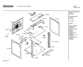 Схема №3 CH13750 с изображением Панель управления для духового шкафа Bosch 00361416